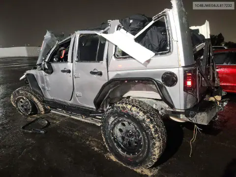 2018 Jeep Wrangler Unlimited Sahara VIN 1C4BJWEG8JL817232 фото 2
