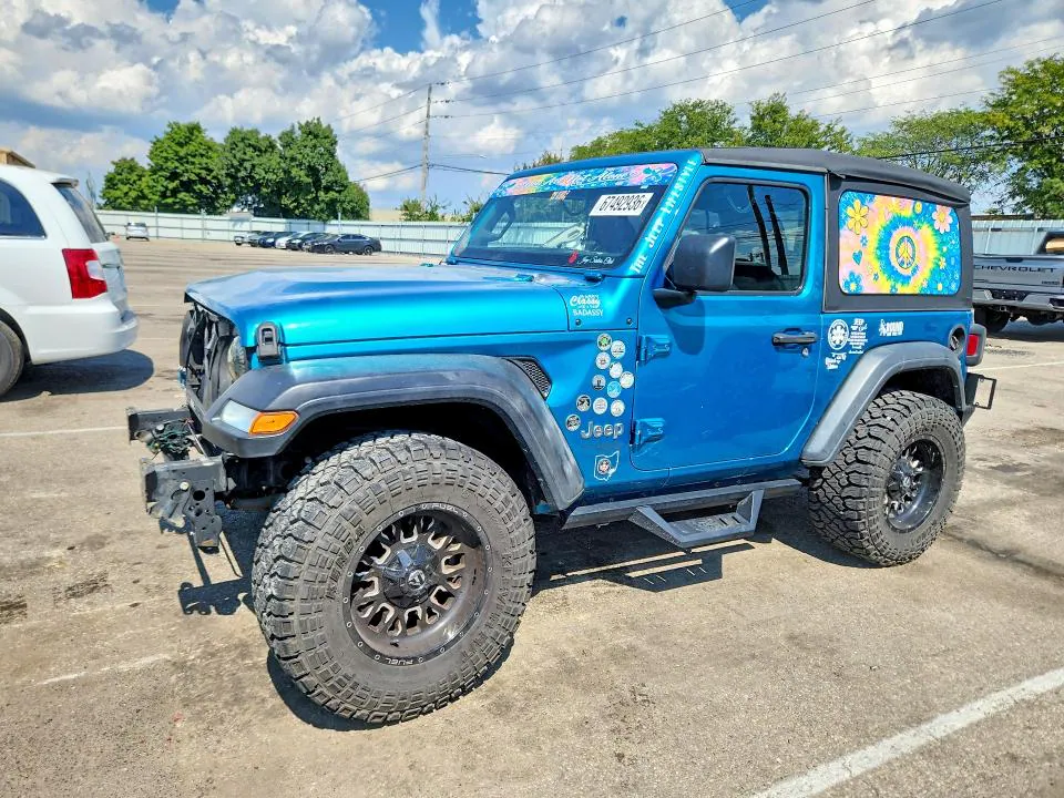 2019 JEEP WRANGLER VIN 1C4GJXAG1KW640959 фото 1