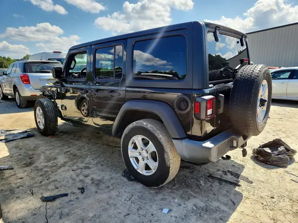 1C4HJXDN5KW549322 — 2019 Jeep Wrangler, фото 2 с аукциона Copart, Передняя часть