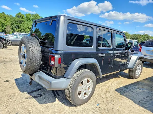 1C4HJXDN5KW549322 — 2019 Jeep Wrangler, фото 3 с аукциона Copart, Передняя часть
