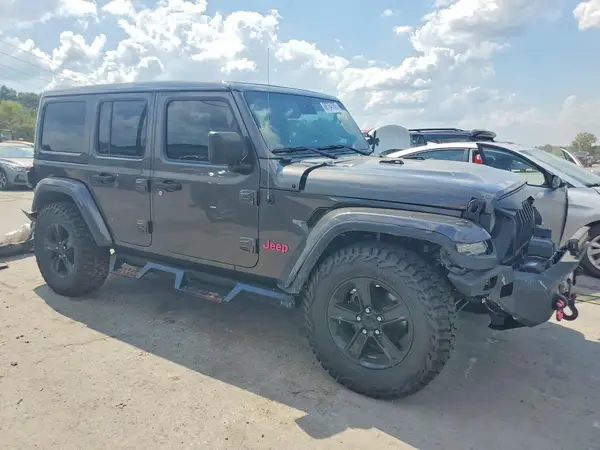 1C4HJXEGXKW642935 — 2019 Jeep Wrangler, фото 4 с аукциона Copart, Передняя часть