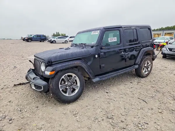 1C4HJXEN4KW548130 — 2019 Jeep Wrangler, Опрокидывание (Rollover), фото до ремонта