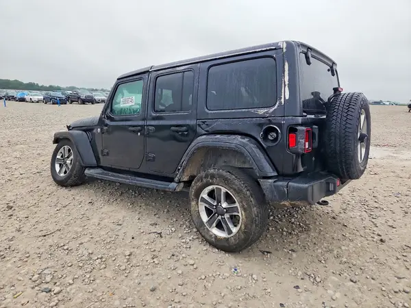 1C4HJXEN4KW548130 — 2019 Jeep Wrangler, фото 2 с аукциона Copart, Опрокидывание