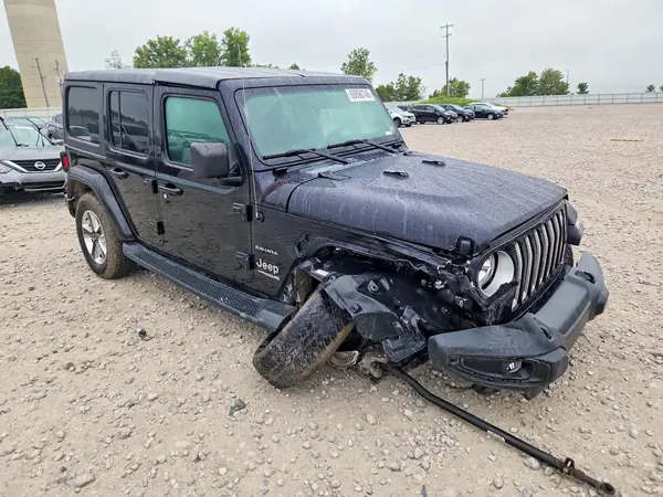 1C4HJXEN4KW548130 — 2019 Jeep Wrangler, фото 4 с аукциона Copart, Опрокидывание