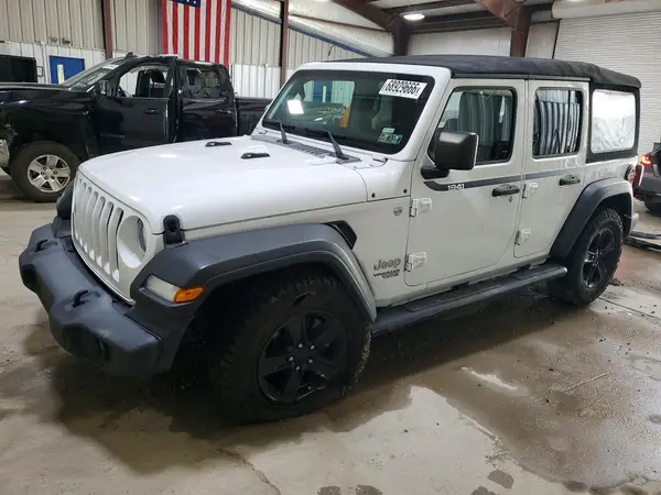 1C4HJXDG8KW665759 — 2019 Jeep Wrangler, Ходовая часть (Undercarriage), фото до ремонта