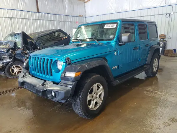 1C4HJXDG9KW615744 — 2019 Jeep Wrangler, Мелкие вмятины и царапины (Minor Dent/Scratches), фото до ремонта
