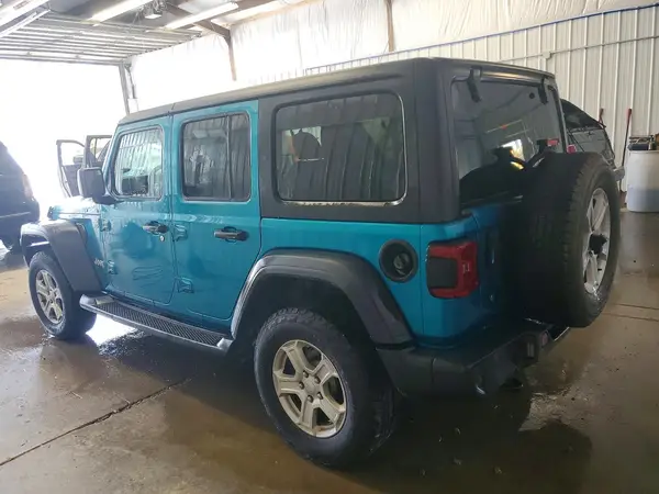 1C4HJXDG9KW615744 — 2019 Jeep Wrangler, фото 2 с аукциона Copart 07.10.2026, Мелкие вмятины и царапины