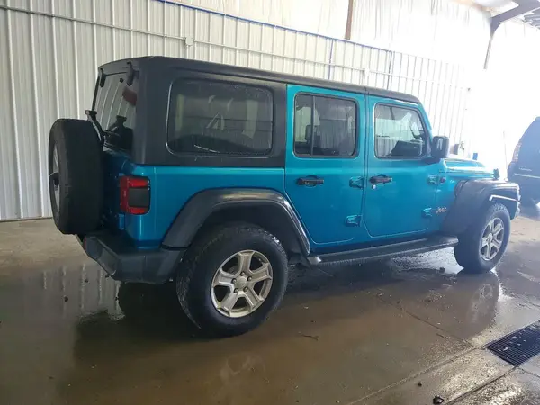 1C4HJXDG9KW615744 — 2019 Jeep Wrangler, фото 3 с аукциона Copart 07.10.2026, Мелкие вмятины и царапины