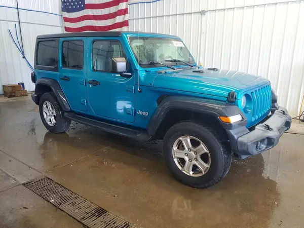 1C4HJXDG9KW615744 — 2019 Jeep Wrangler, фото 4 с аукциона Copart 07.10.2026, Мелкие вмятины и царапины