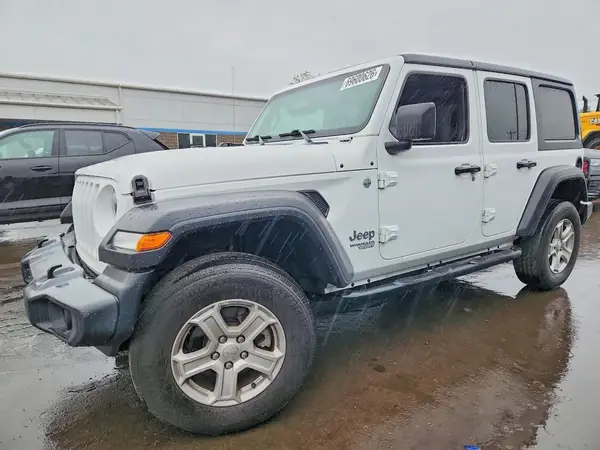 1C4HJXDN0KW637985 — 2019 Jeep Wrangler, Передняя часть (Front End), фото до ремонта