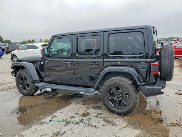 1C4HJXEGXKW638500 — 2019 Jeep Wrangler, фото 2 с аукциона Copart, Передняя часть