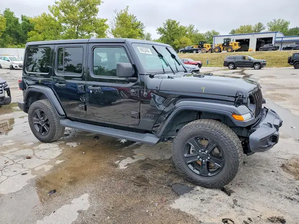1C4HJXEGXKW638500 — 2019 Jeep Wrangler, фото 4 с аукциона Copart, Передняя часть