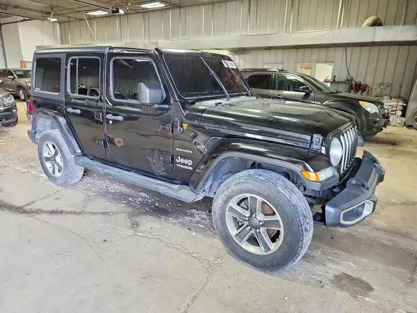 1C4HJXEN6KW624656 — 2019 Jeep Wrangler, фото 4 с аукциона Copart, Подтопление