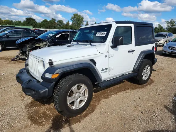 1C4GJXAG8KW621731 — 2019 Jeep Wrangler, Передняя часть (Front End), фото до ремонта