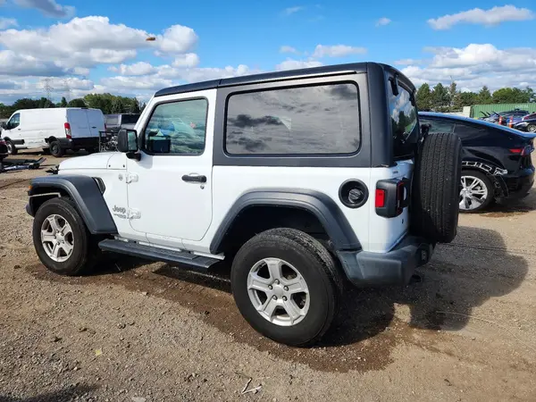 1C4GJXAG8KW621731 — 2019 Jeep Wrangler, фото 2 с аукциона Copart, Передняя часть