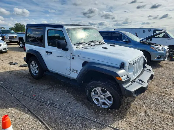 1C4GJXAG8KW621731 — 2019 Jeep Wrangler, фото 4 с аукциона Copart, Передняя часть