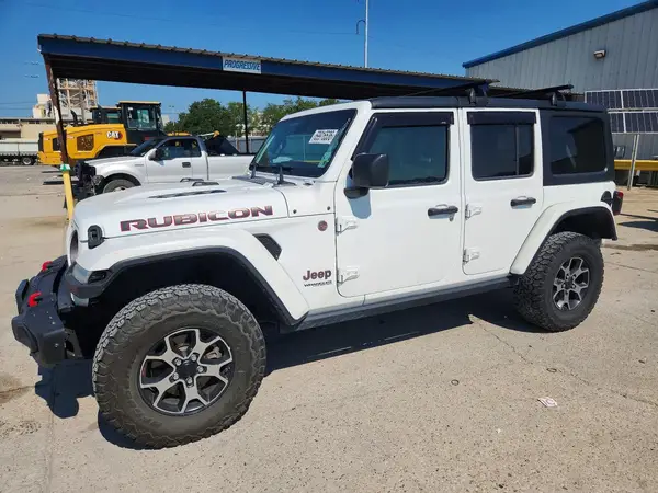 1C4HJXFN2KW537240 — 2019 Jeep Wrangler, Задняя часть (Rear End), фото до ремонта