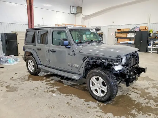 1C4HJXDN5KW644771 — 2019 Jeep Wrangler, фото 4 с аукциона Copart, Передняя часть