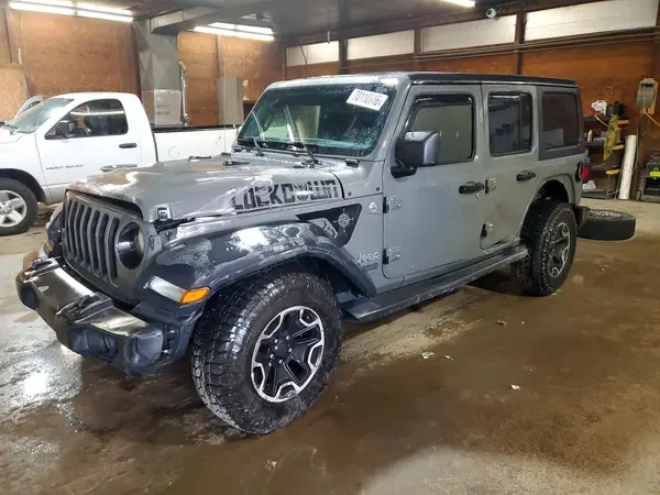 1C4HJXDN9KW629240 — 2019 Jeep Wrangler, Боковая часть (Side), фото до ремонта
