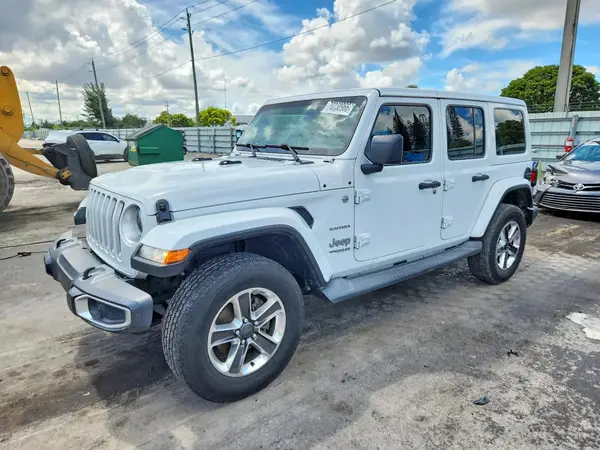 1C4HJXEG8KW531087 — 2019 Jeep Wrangler, Боковая часть (Side), фото до ремонта
