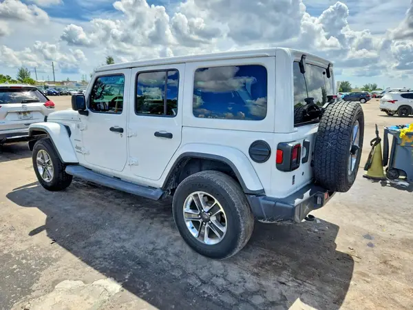 1C4HJXEG8KW531087 — 2019 Jeep Wrangler, фото 2 с аукциона Copart, Боковая часть