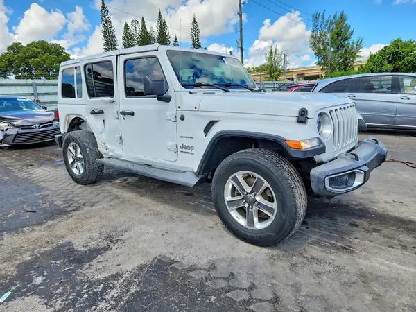 1C4HJXEG8KW531087 — 2019 Jeep Wrangler, фото 4 с аукциона Copart, Боковая часть