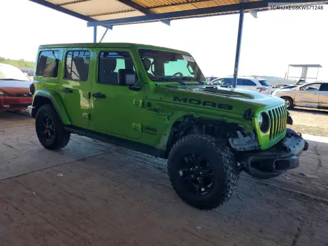 2019 Jeep Wrangler Unlimited Sahara VIN 1C4HJXEG8KW571248 фото 4