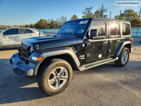 1C4HJXDGXKW646453 — 2019 Jeep Wrangler, Подтопление, фото до ремонта
