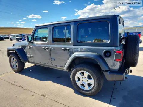 2019 Jeep Wrangler Unlimited Sport VIN 1C4HJXDGXKW507536 фото 2