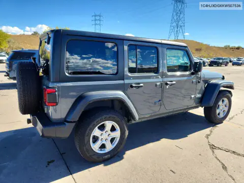 2019 Jeep Wrangler Unlimited Sport VIN 1C4HJXDGXKW507536 фото 3