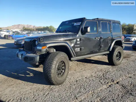 1C4HJXEN1KW501945 Jeep Wrangler 2019 — повреждение Переворот, фото до ремонта
