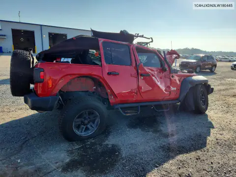 1C4HJXDN3LW180445 — 2020 Jeep Wrangler, фото 3 с аукциона Copart, Повреждения со всех сторон