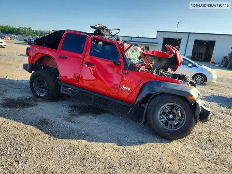 1C4HJXDN3LW180445 — 2020 Jeep Wrangler, фото 4 с аукциона Copart, Повреждения со всех сторон