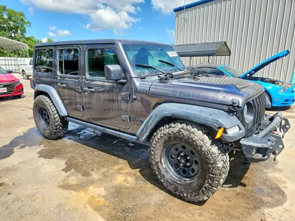 1C4HJXDG6LW241854 — 2020 Jeep Wrangler, фото 4 с аукциона Copart 12.10.2026, Передняя часть