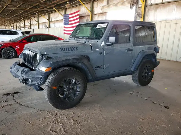1C4GJXAGXLW350723 — 2020 Jeep Wrangler, Передняя часть (Front End), фото до ремонта