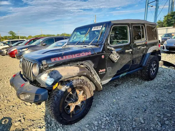 1C4HJXFN0LW171800 — 2020 Jeep Wrangler, Передняя часть (Front End), фото до ремонта