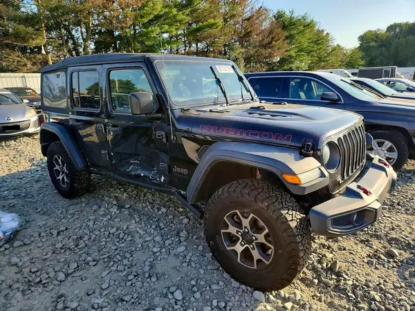 1C4HJXFN0LW171800 — 2020 Jeep Wrangler, фото 4 с аукциона Copart, Передняя часть