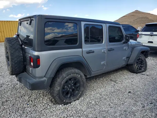 1C4HJXDG3LW169270 — 2020 Jeep Wrangler, фото 3 с аукциона Copart 28.09.2026, Передняя часть
