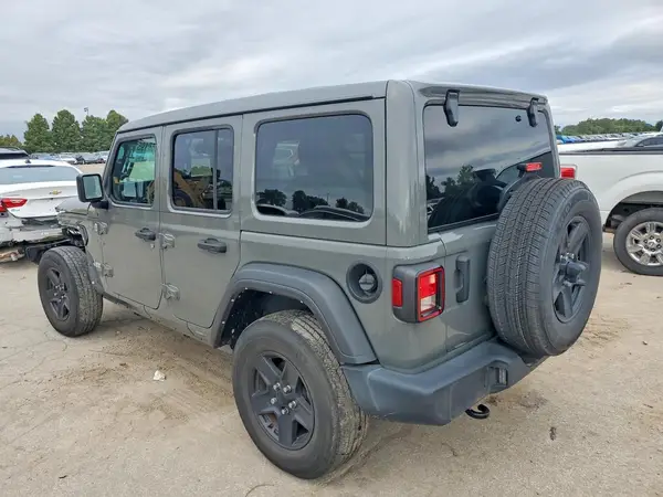 1C4HJXDG5LW284517 — 2020 Jeep Wrangler, фото 2 с аукциона Copart, Передняя часть