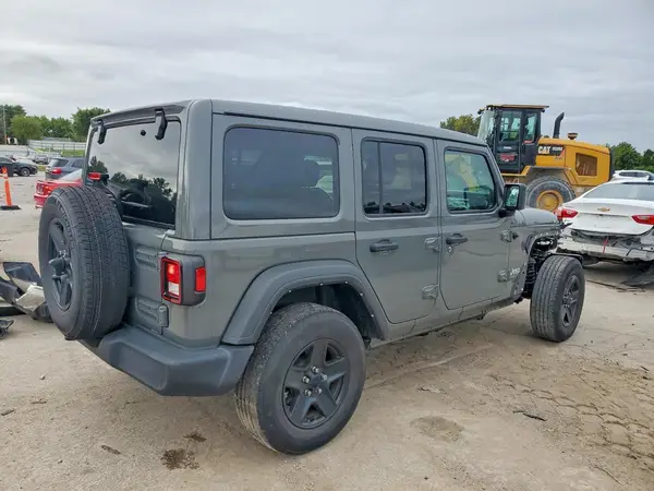 1C4HJXDG5LW284517 — 2020 Jeep Wrangler, фото 3 с аукциона Copart, Передняя часть