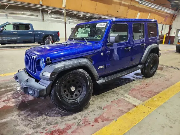 1C4HJXDNXLW300452 — 2020 Jeep Wrangler, Передняя часть (Front End), фото до ремонта
