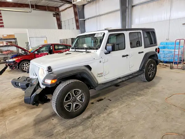 1C4HJXDNXLW227017 — 2020 Jeep Wrangler, Передняя часть (Front End), фото до ремонта