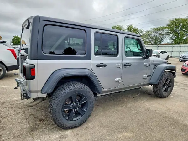 1C4HJXDG9LW186736 — 2020 Jeep Wrangler, фото 3 с аукциона Copart, Задняя часть