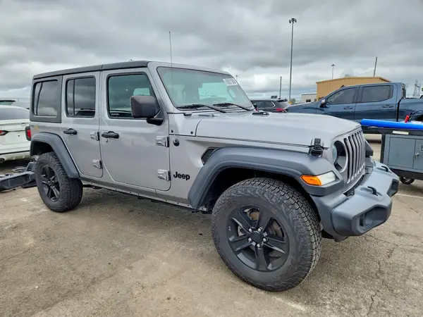 1C4HJXDG9LW186736 — 2020 Jeep Wrangler, фото 4 с аукциона Copart, Задняя часть