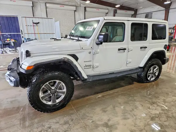 1C4HJXEN6LW177473 — 2020 Jeep Wrangler, Передняя часть (Front End), фото до ремонта
