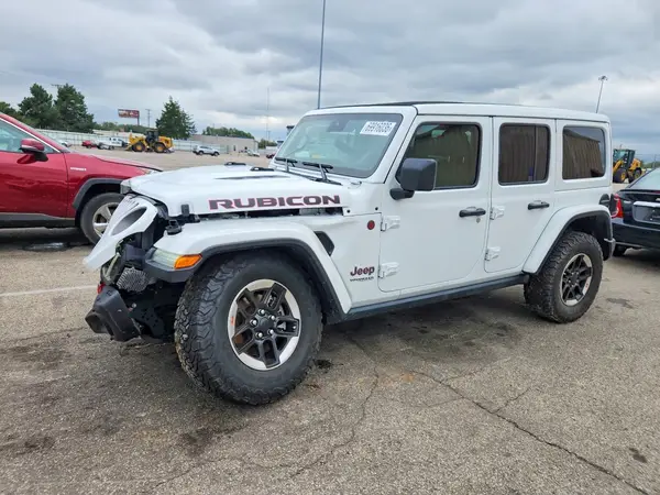 1C4HJXFG5LW217669 — 2020 Jeep Wrangler, Передняя часть (Front End), фото до ремонта