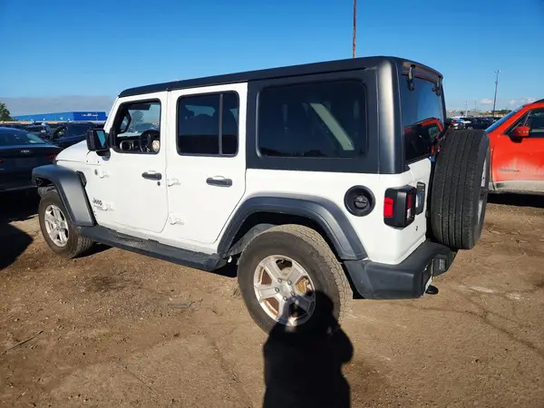 1C4HJXDN1LW269754 — 2020 Jeep Wrangler, фото 2 с аукциона Copart, Передняя часть