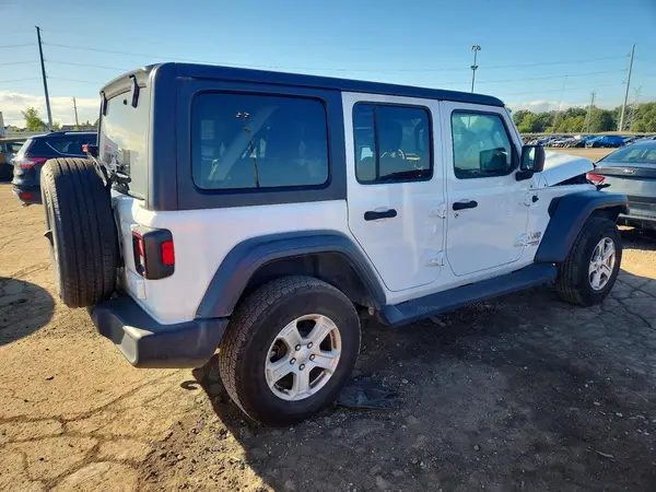 1C4HJXDN1LW269754 — 2020 Jeep Wrangler, фото 3 с аукциона Copart, Передняя часть