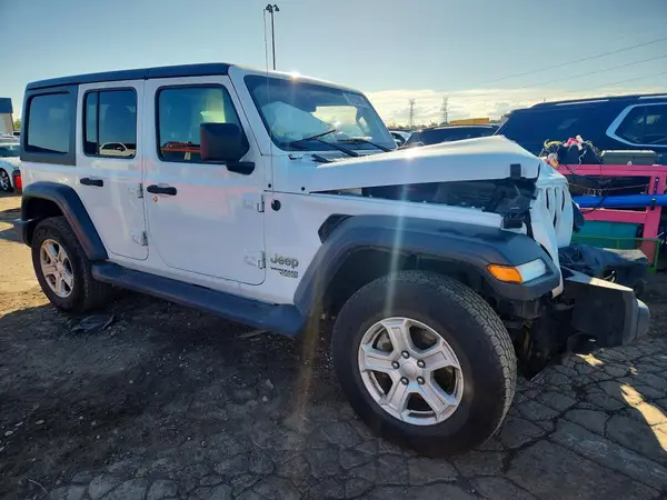 1C4HJXDN1LW269754 — 2020 Jeep Wrangler, фото 4 с аукциона Copart, Передняя часть