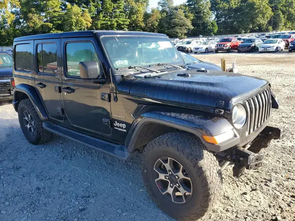 1C4HJXEN9LW120345 — 2020 Jeep Wrangler, фото 4 с аукциона Copart, Передняя часть